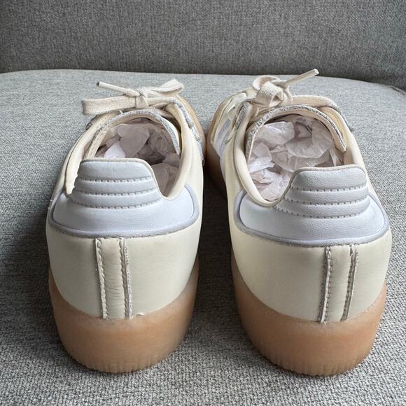 adidas Originals Sambae Wonder White /Silver Metallic" Women's 8.5 Shoe - Picture 12 of 13